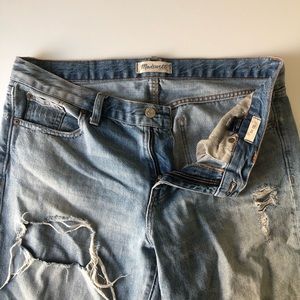 Rare heavily destructed Madewell Original BoyJean 100% cotton